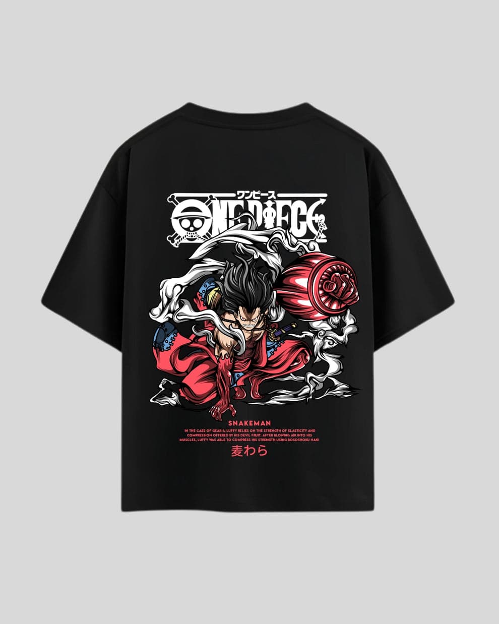 Luffy Gear 4 Oversize T-Shirt