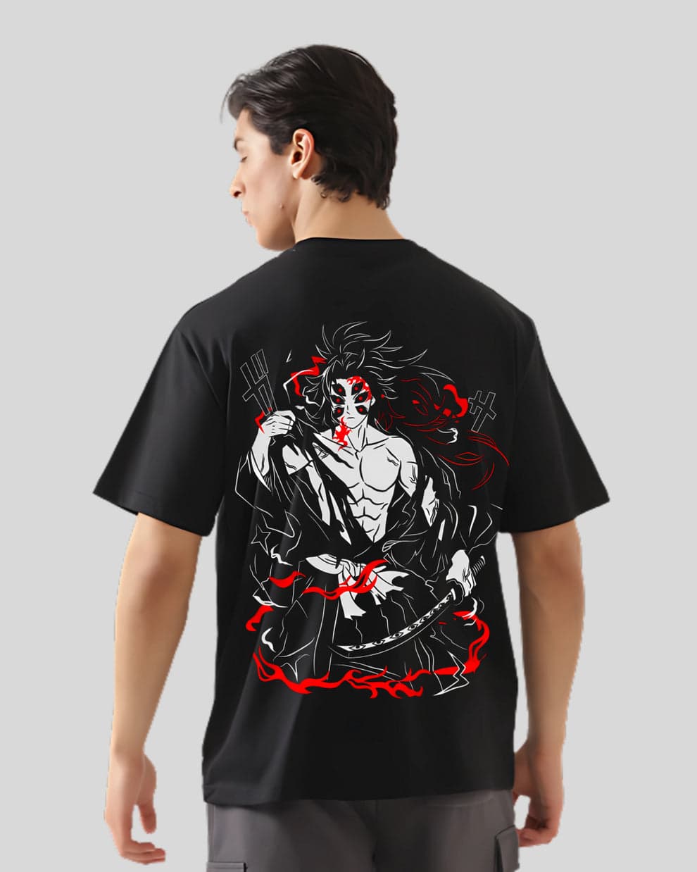 Kokushibo Demon Slayer Oversize T-Shirt
