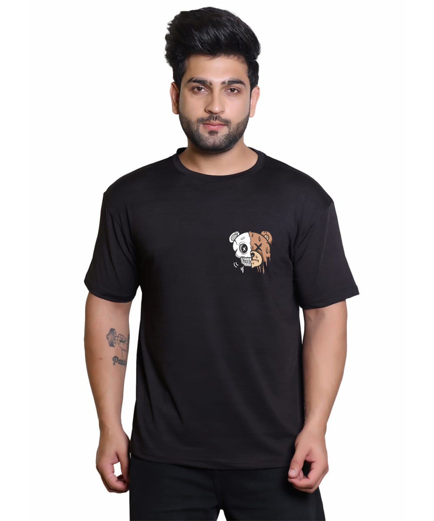 heavy oversized tshirt back print